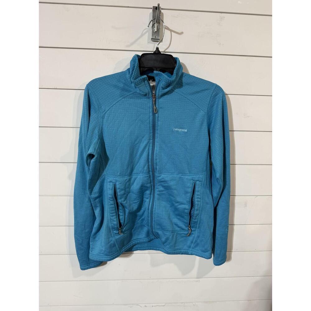Patagonia Women's Blue Full-Zip Fleece Jacket M